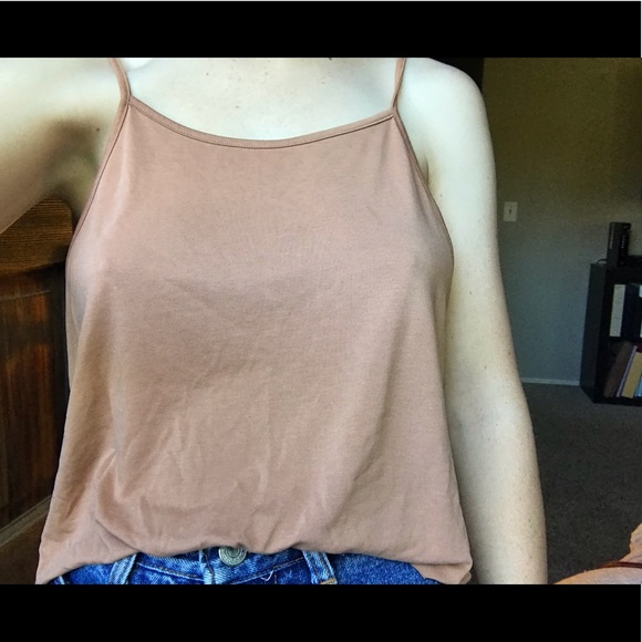 Tan Tank Top - Picture 1 of 3